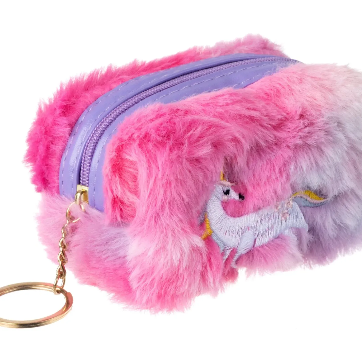 Porta Moedas Peluche Unicorn