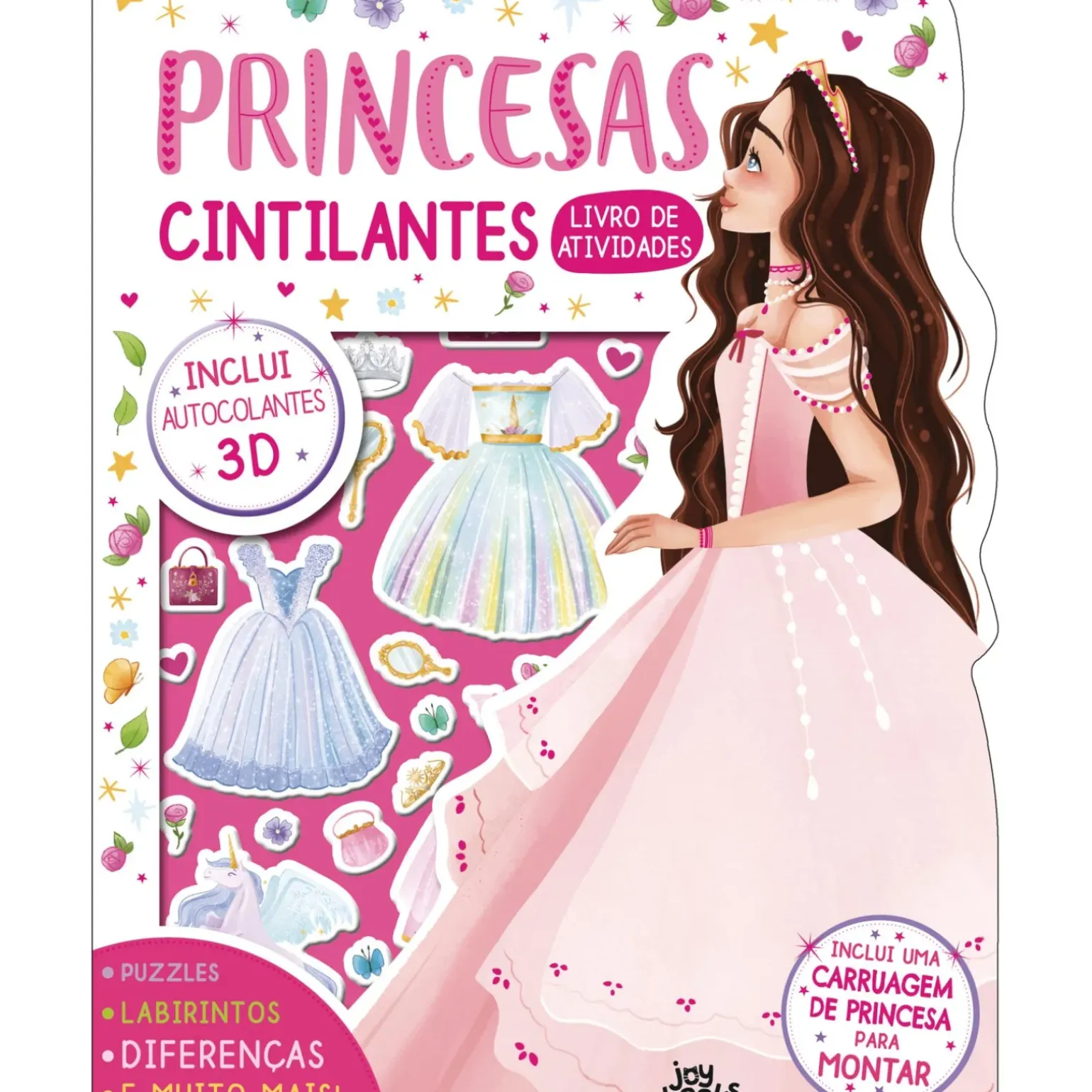 Princesas Cintilantes: Livro de Atividades