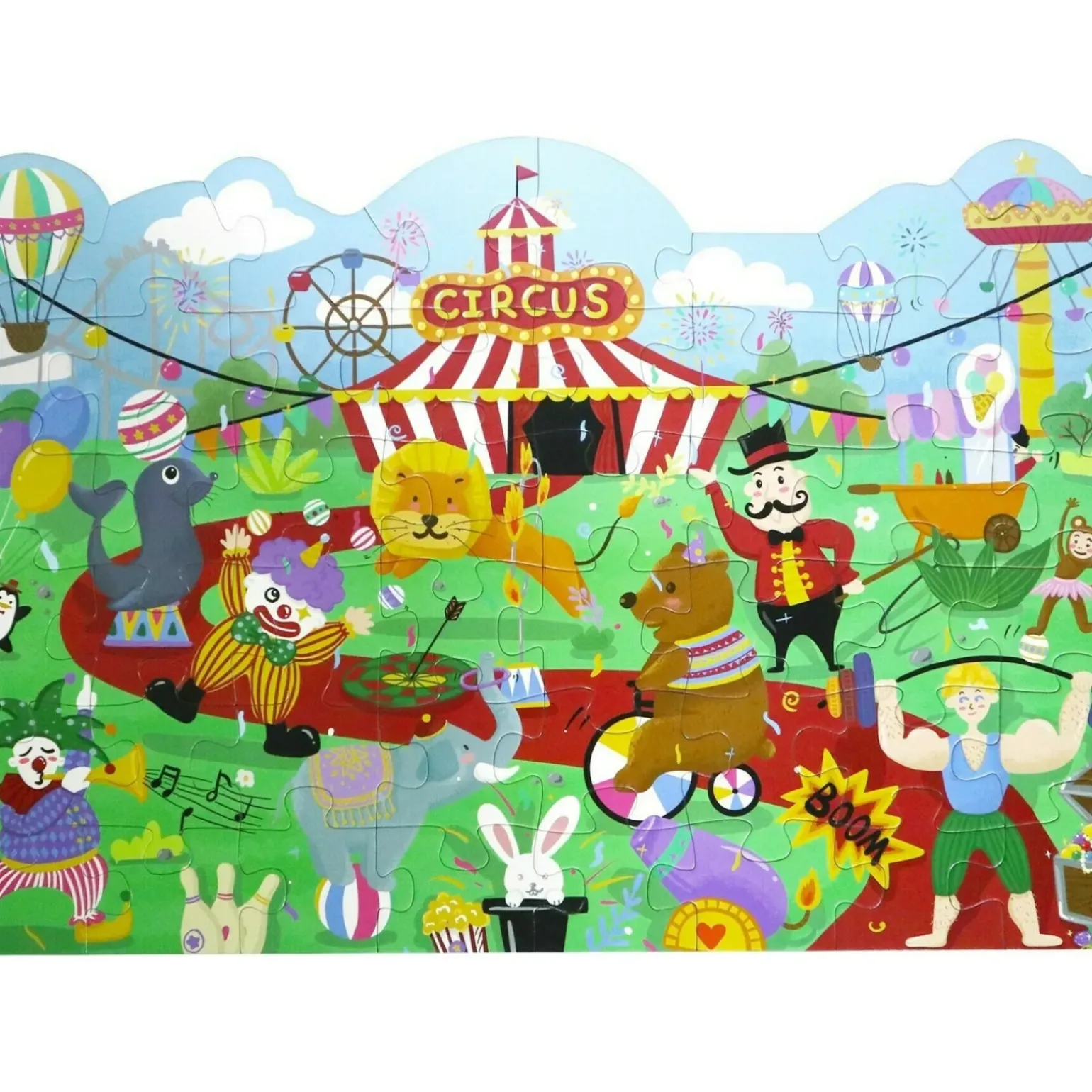 Puzzles Mundo Fadas / Circo Divertido / Viagem Espaço Sortido