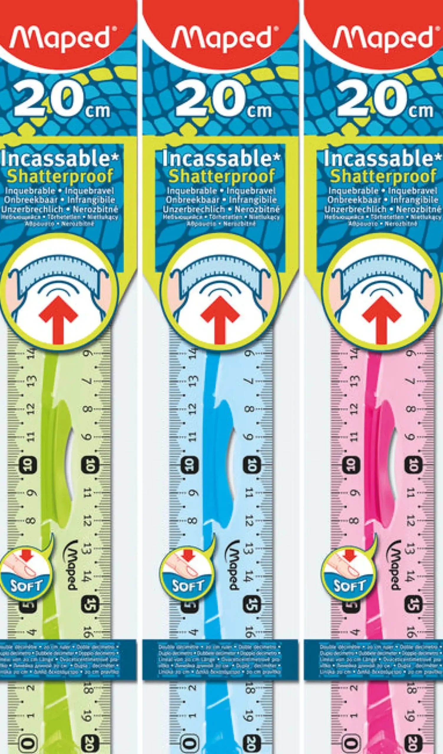 Regua Inquebrável 20Cm Maped
