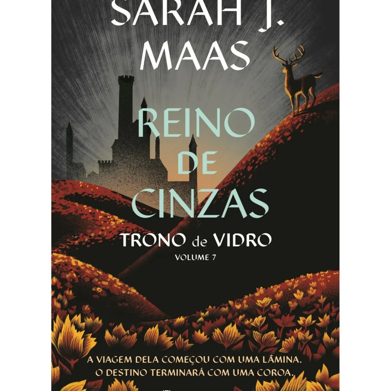 Reino de Cinzas de Sarah J. Maas - Trono de Vidro Livro 7