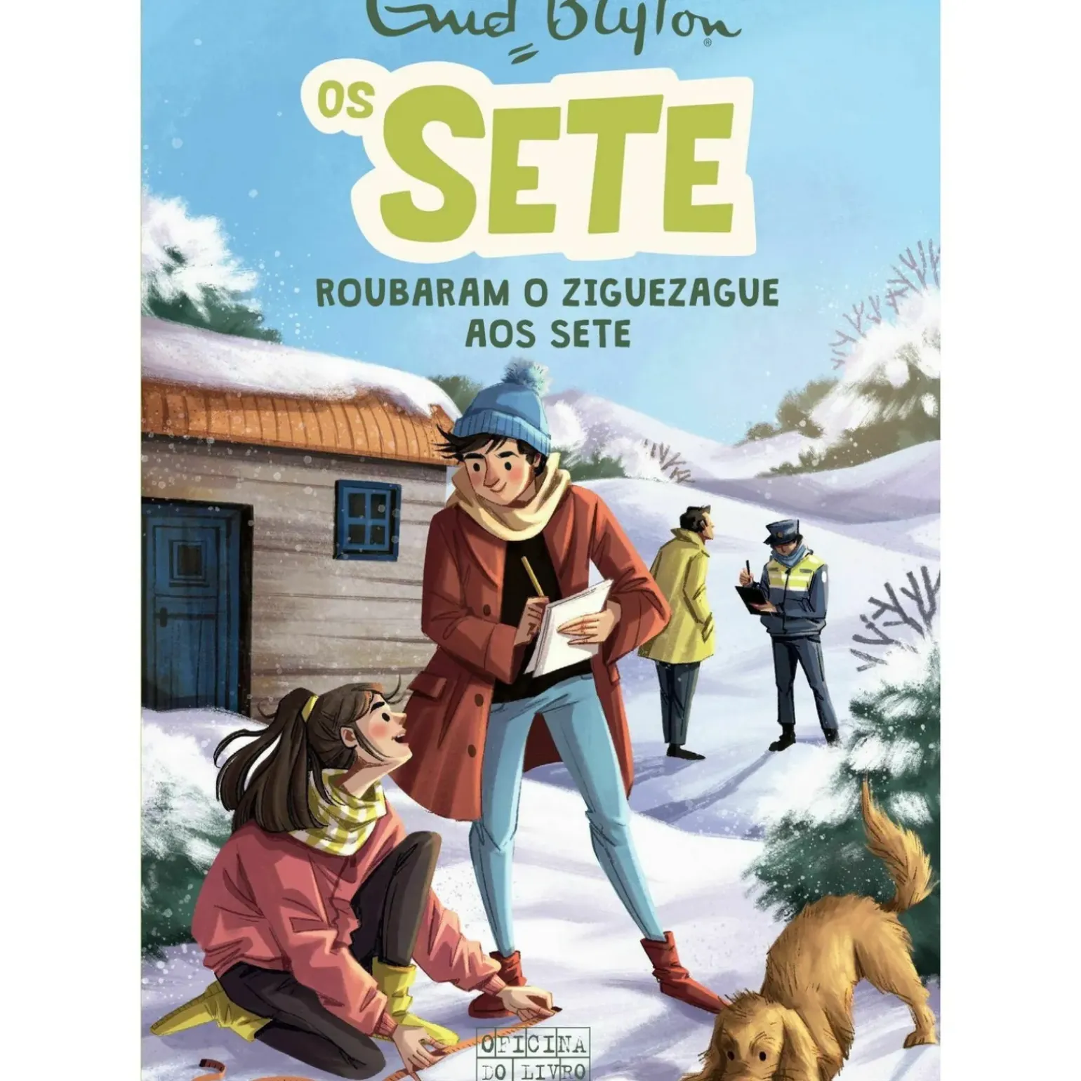 Roubaram o Ziguezague aos Sete de Enid Blyton - Os Sete Volume 13
