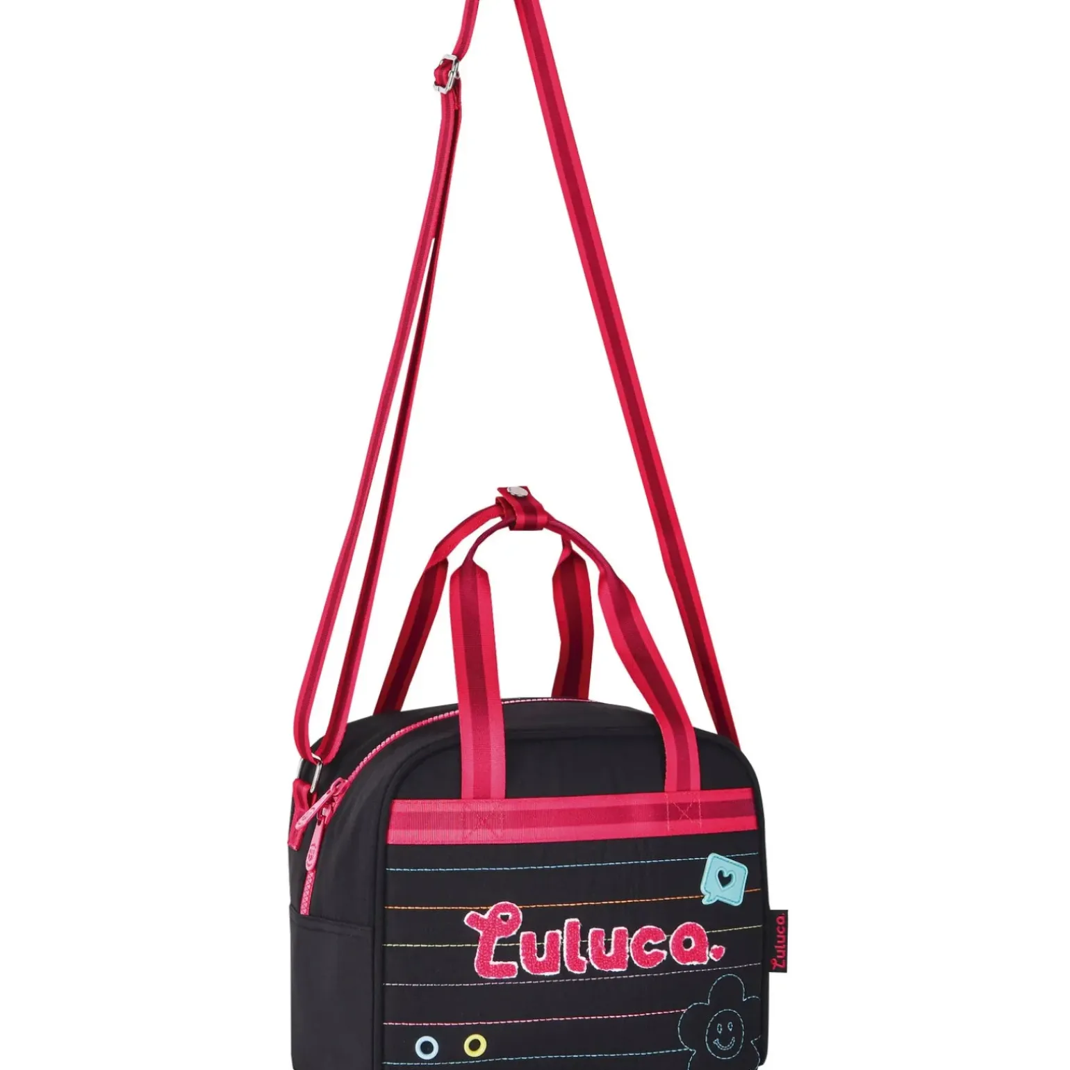 Saco Lanche Logo Preto Luluca