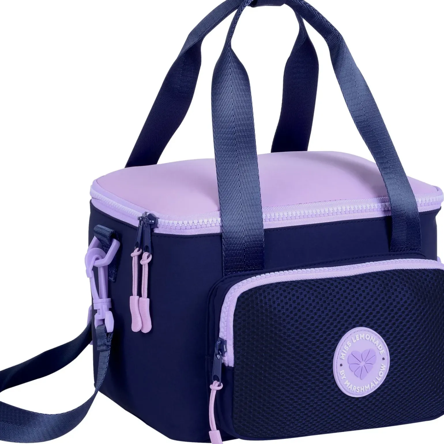 Saco Lanche Meshy Navy Miss Lemonde