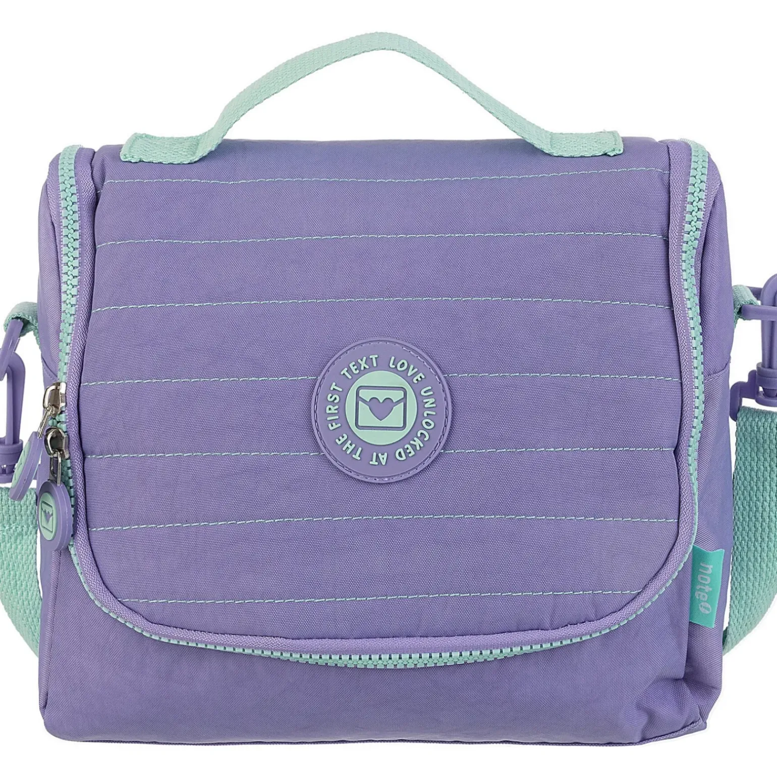 Saco Lanche Puffy Lilas Note!