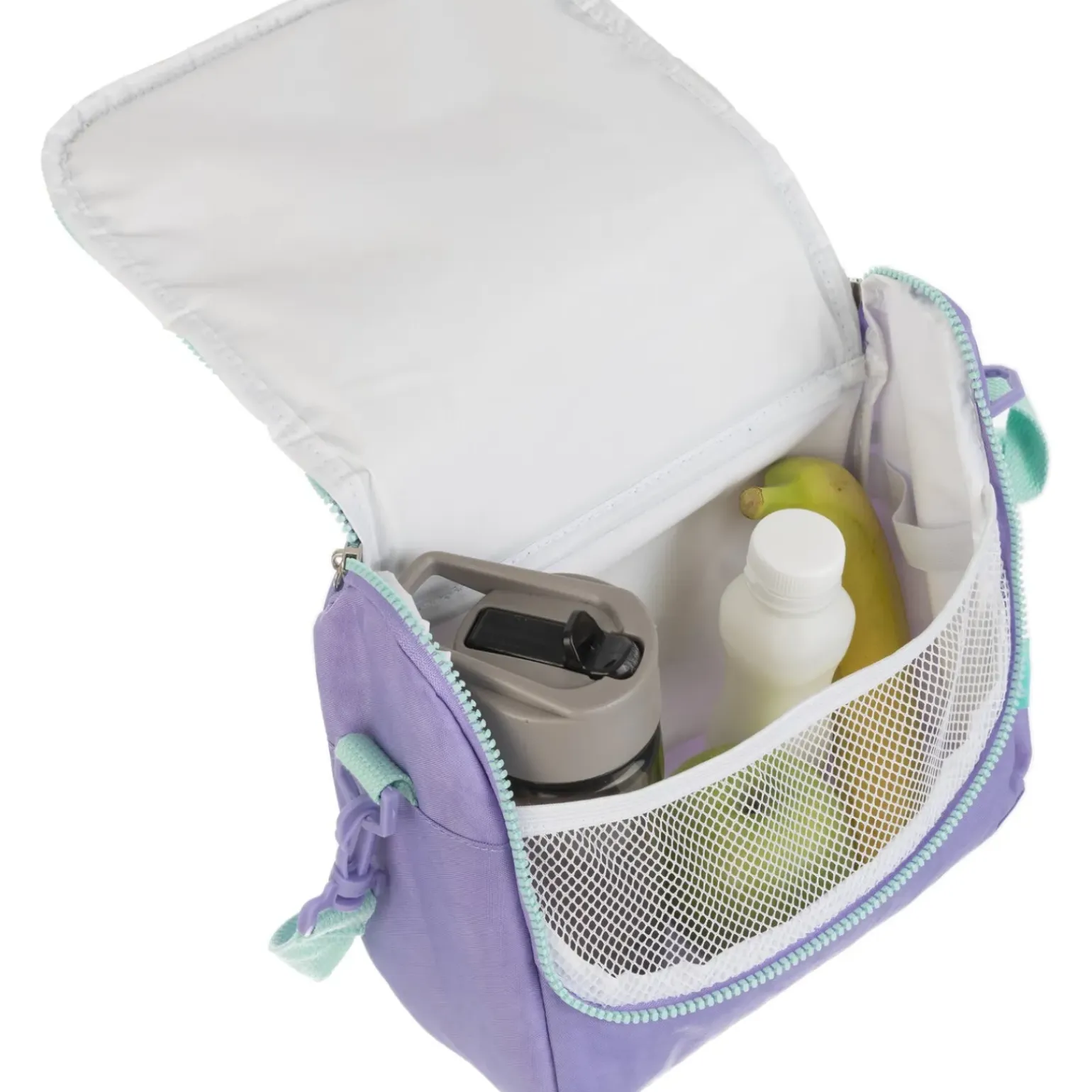 Saco Lanche Puffy Lilas Note!