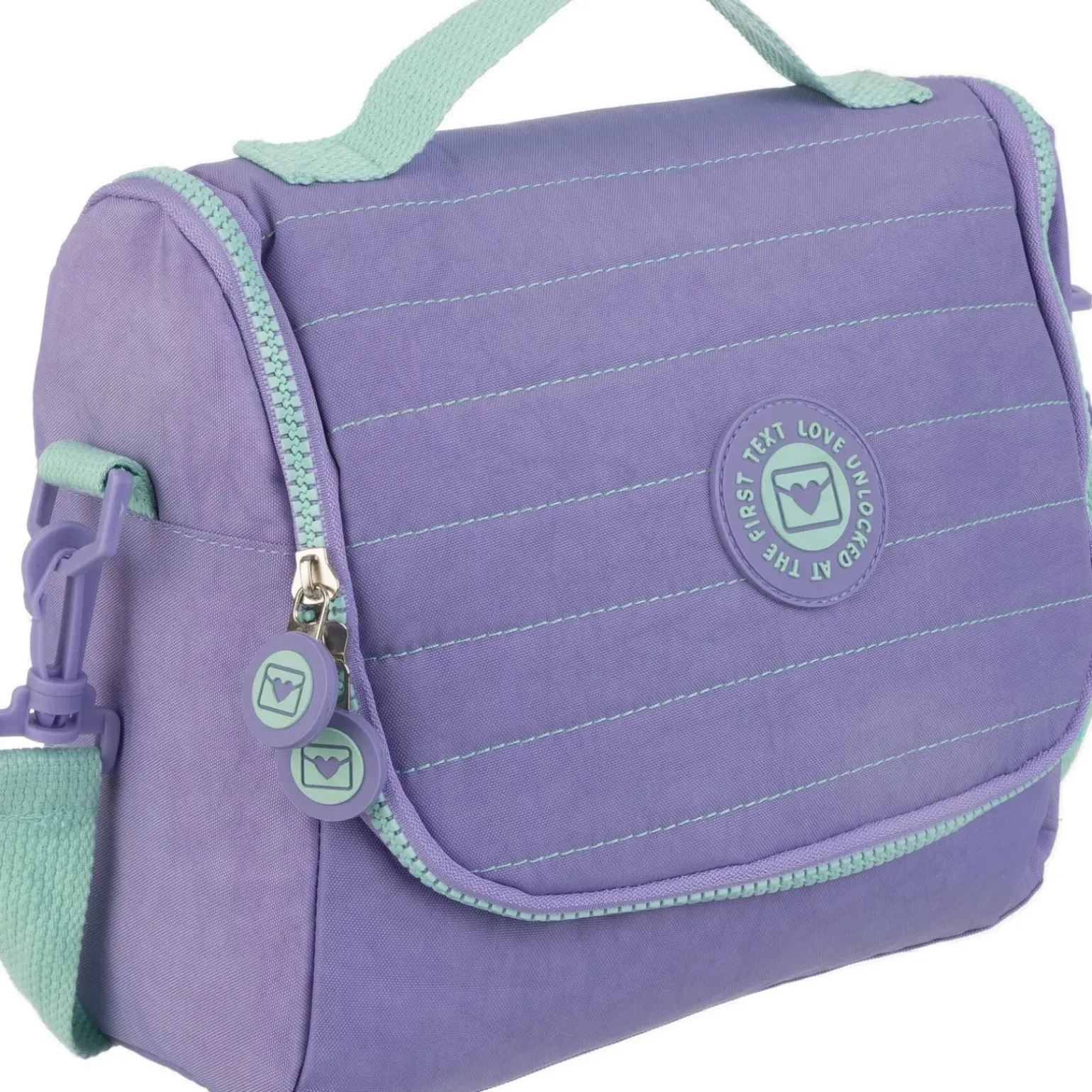 Saco Lanche Puffy Lilas Note!