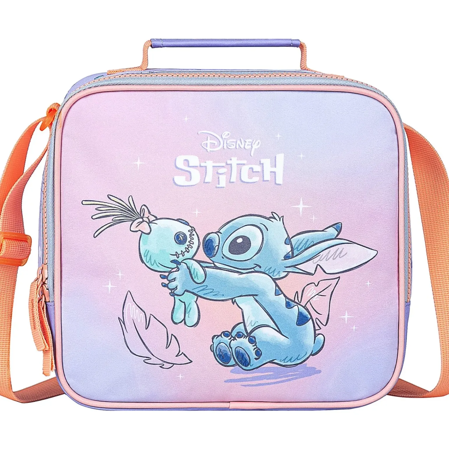 Saco Lanche Stitch Hold On Tight