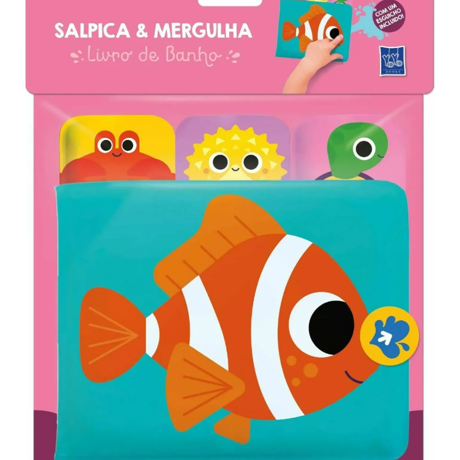 Salpica & Mergulha - Peixe de YOYO BOOKS