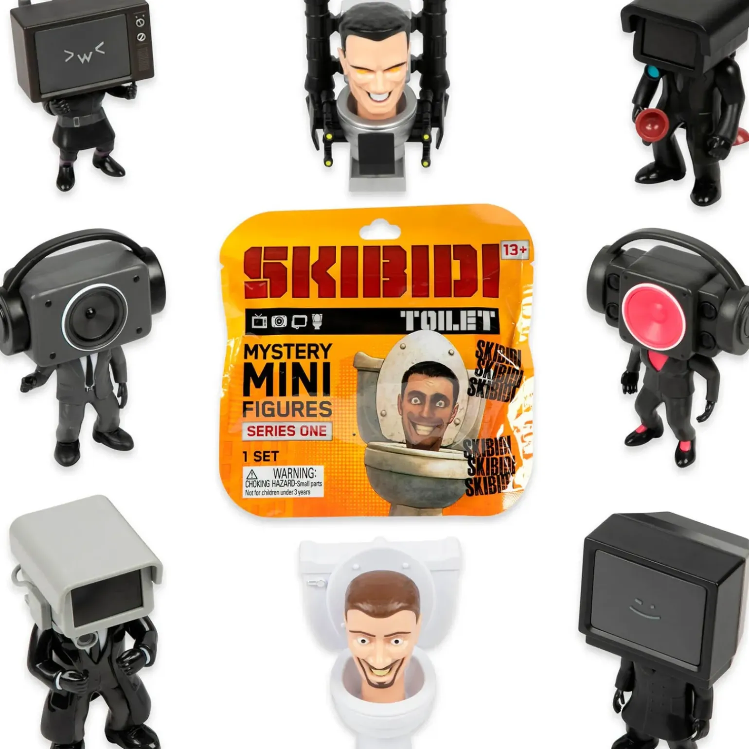 Skibidi Toilet - Mini Figuras