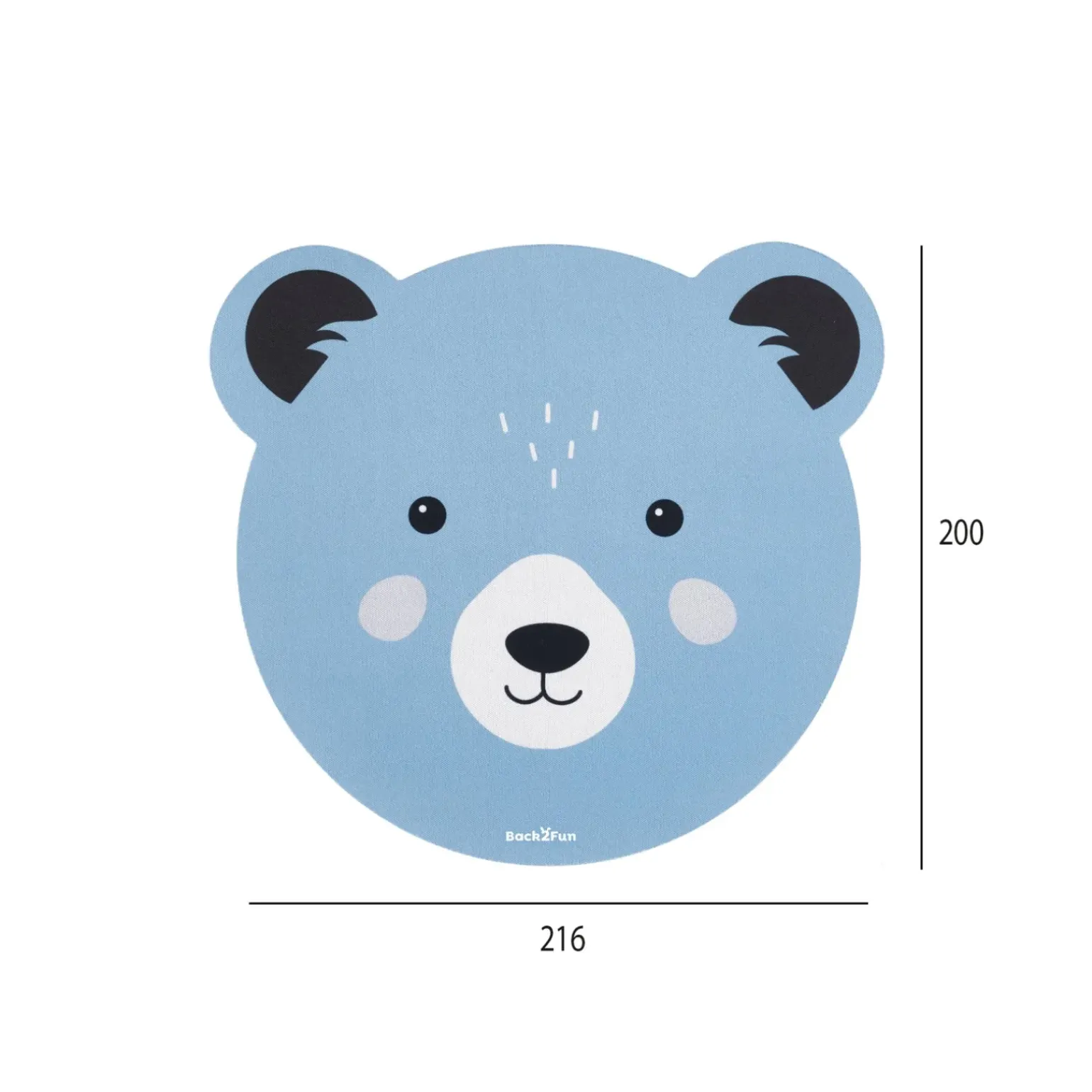 Tapete Rato Urso B2F Apli