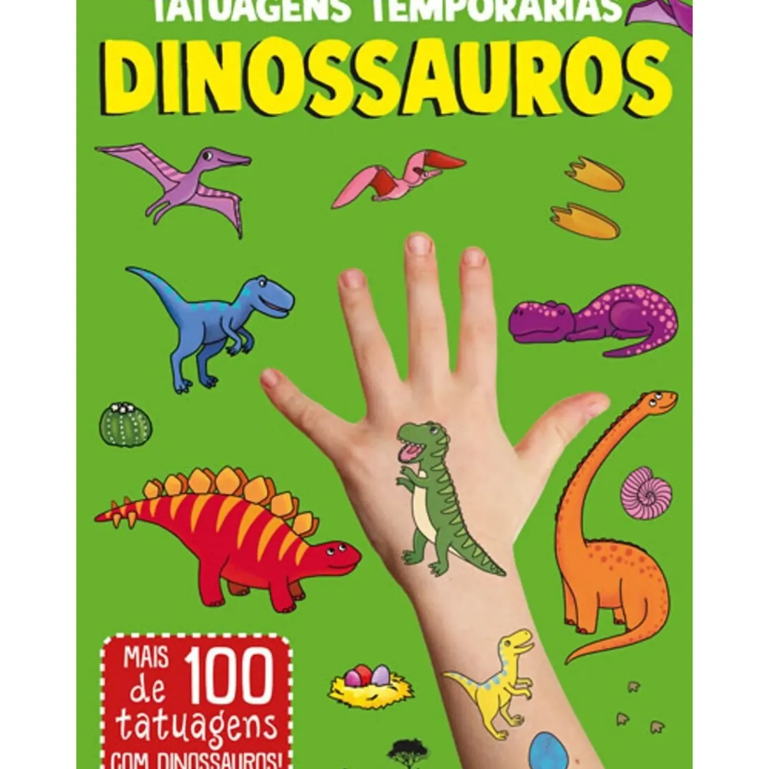 Tatuagens Temporárias Dinossauros