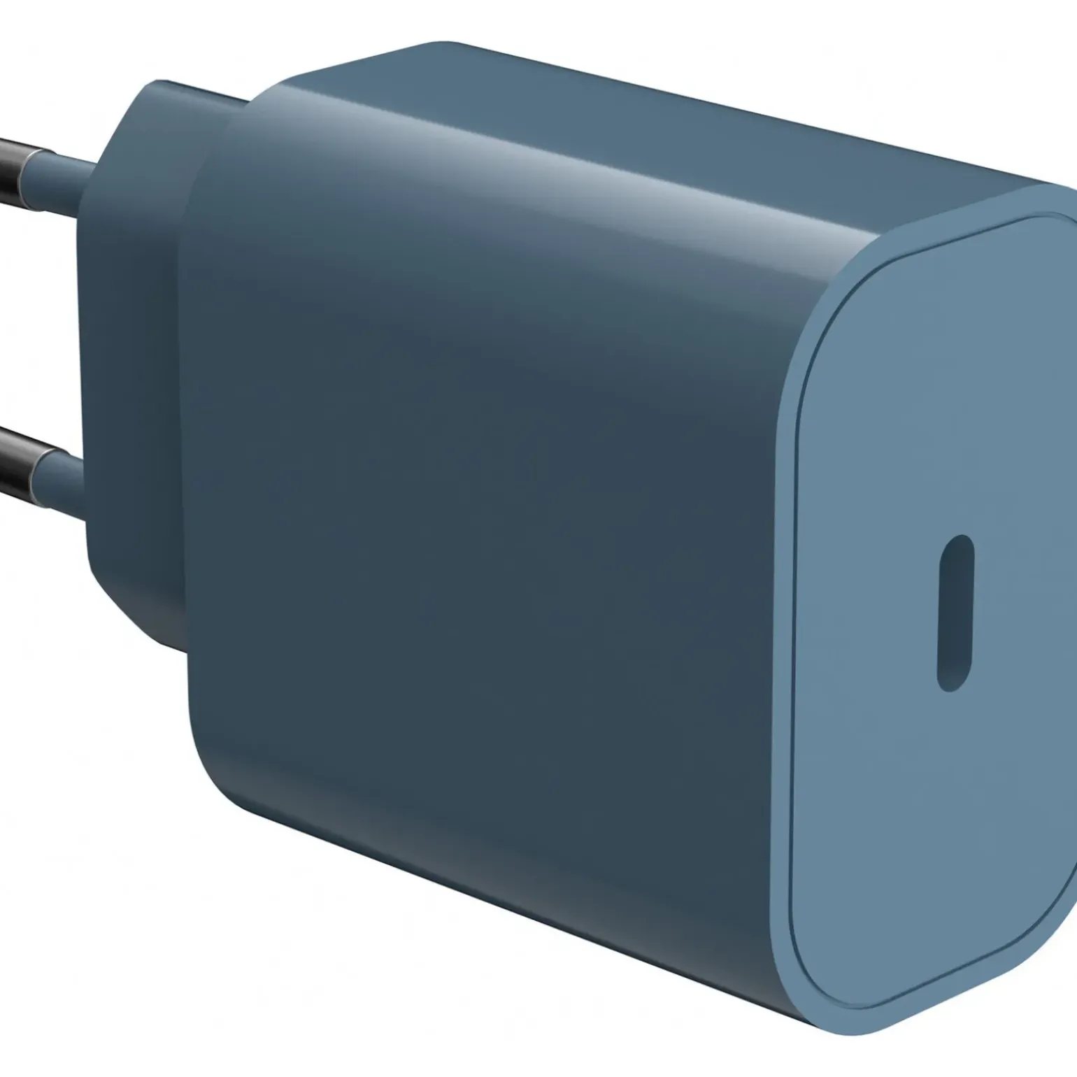Tomada USB-C Azul Fusion