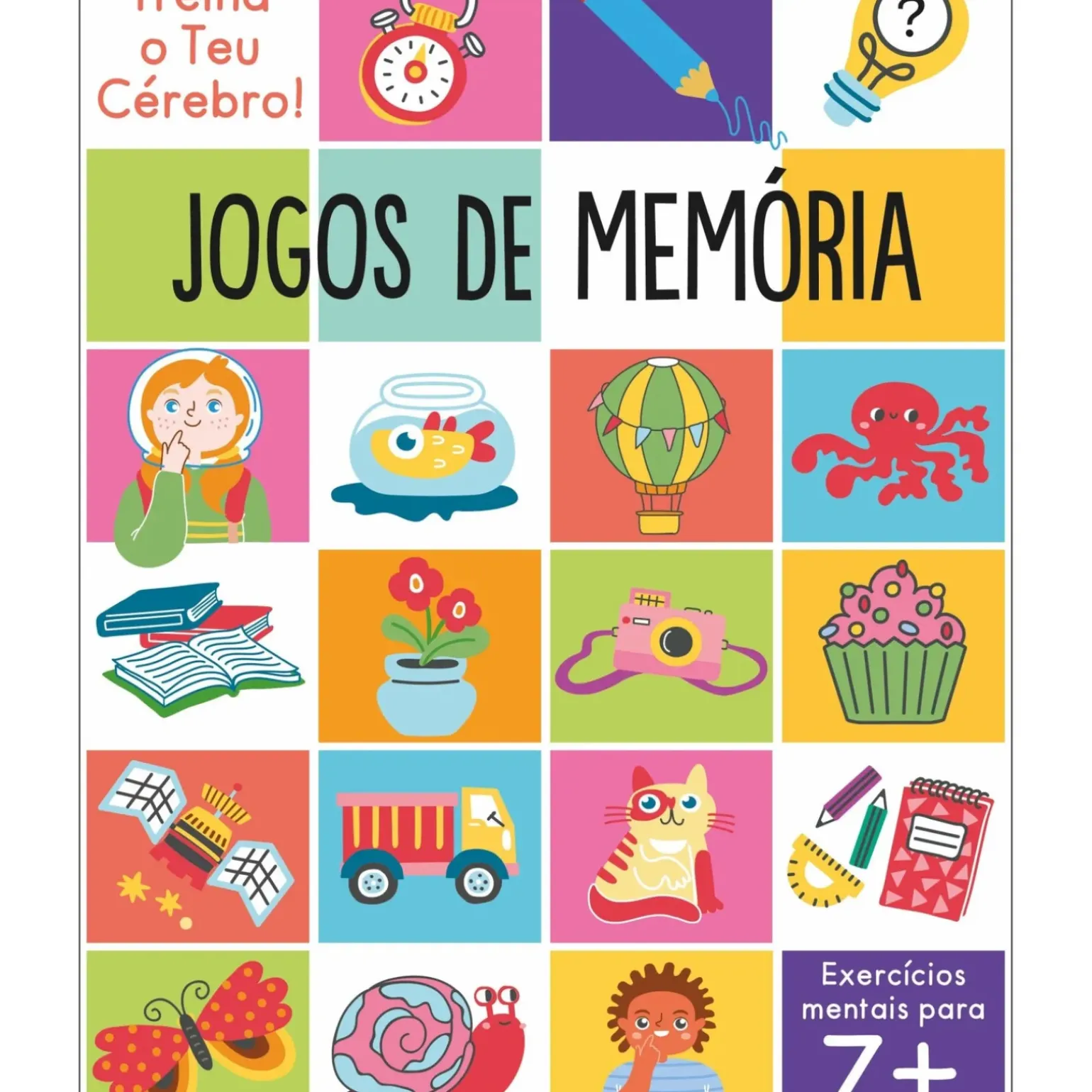Treina o Teu Cérebro! - Jogos de Memória