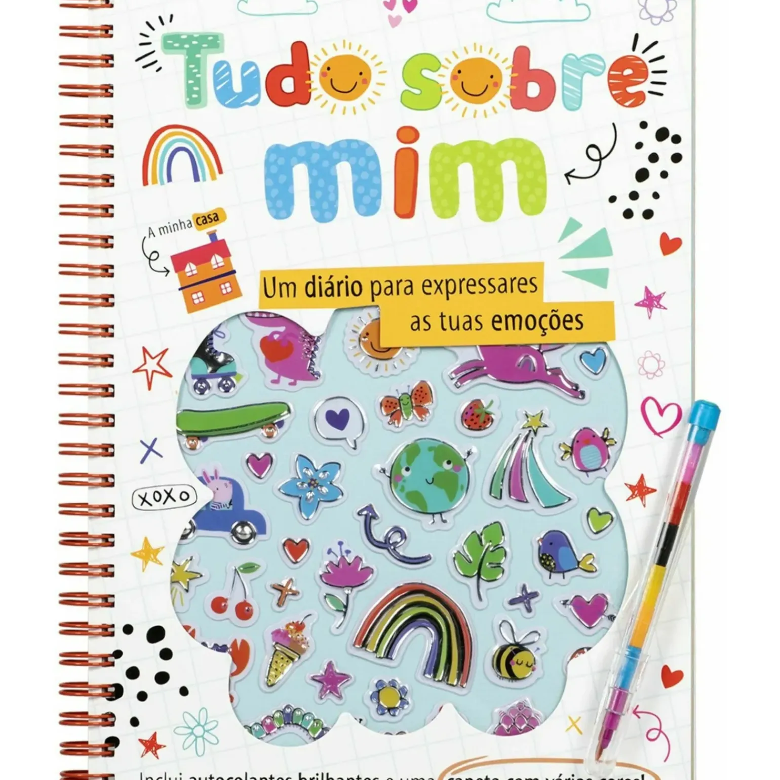 Tudo Sobre Mim - um Diário para Expressares as Tuas Emoções