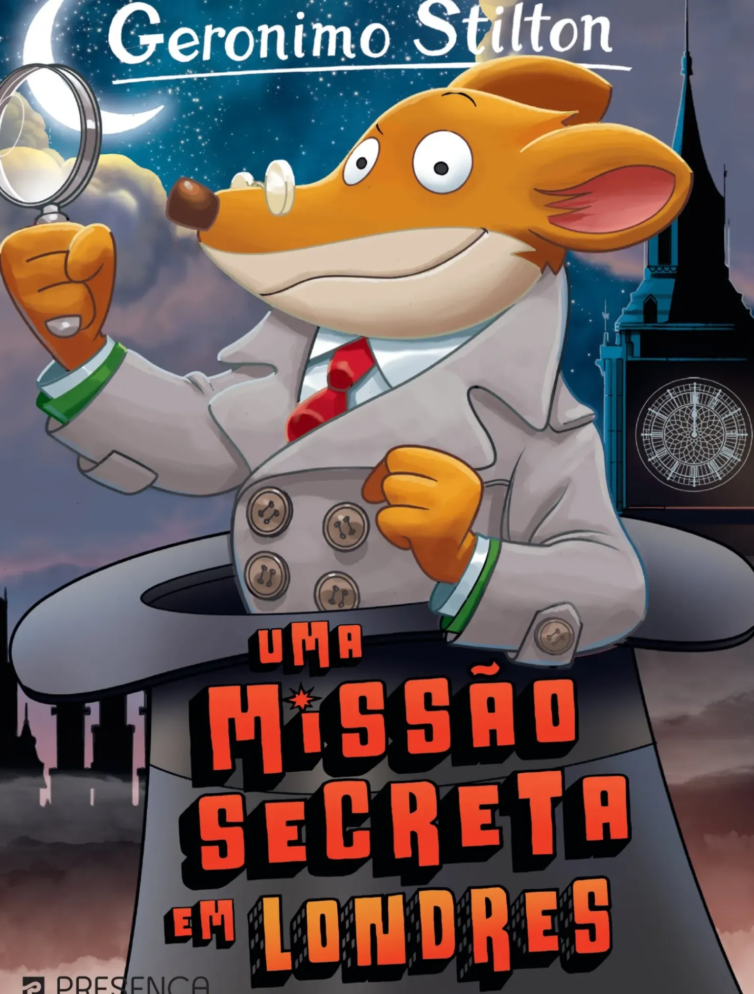 Uma Missão Secreta em Londres de Geronimo Stilton