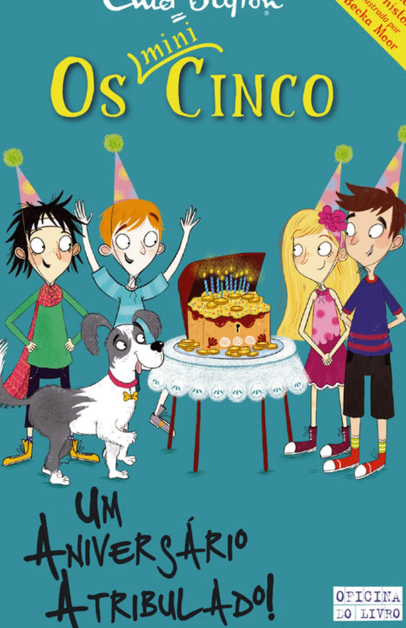 Um Aniversário Atribulado! de Enid Blyton Os Mini-Cinco N.º 9